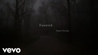 Taylor Swift  Haunted Taylors Version Lyric Video [upl. by Ormiston]