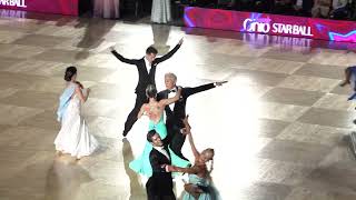 Frank Li dance  amam Viennese Waltz with Kayla at OSB 2024 [upl. by Kotz]