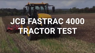 JCB Fastrac 4000 tractor test [upl. by Enymsaj]