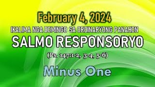 Salmo Responsoryo  February 4 2024  minus one [upl. by Wolsniw]