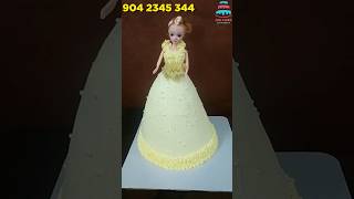 💛😍Rosettes design illama oru matching matching doll cake🧁ArjucakesNagercoil9042345344 [upl. by Noirret]