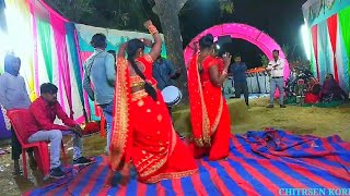 Jabardast bagheli dance Ratangarh gaon ka मनीषा कोri [upl. by Ocinemod]