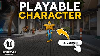 CREATE CHARACTERS IN 1 CLICK USING THIS AI  UNREAL ENGINE 5 [upl. by Kenney]