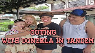 ETHEL BOOBA VLOG141 OUTING WITH DONEKLA IN TANDEM [upl. by Retswerb520]