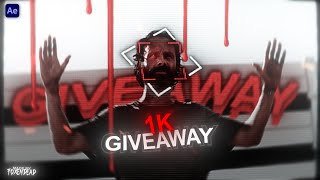 1K Giveaway After effects CCs Shakes Overlays Twixtors [upl. by Alisen]