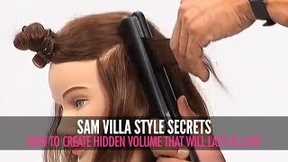 How to add volume to hair and make it last all day [upl. by Leumas]