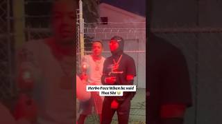 G HERBO SCARED HE MIGHT BE VONOFF1700 OPP gherbo vonoff1700 lildurk viral shorts fyp rap [upl. by Aitnohs]