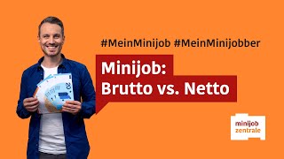 Minijob So viel Netto bleibt vom Brutto [upl. by Eusebio]