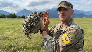 US Army Paratrooper Helmet Inspection by US Army Jump Master [upl. by Lawtun]