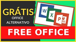 COMO BAIXAR E INSTALAR FREE OFFICE GRÁTIS  Word Excel e Powerpoint [upl. by Nojed]