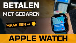 Hoe betaal je contactloos met jouw Apple Watch [upl. by Nicolea940]