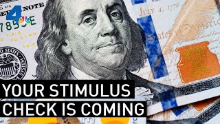 Government Starts Issuing Stimulus Checks  NBCLA [upl. by Susy]