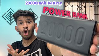 Ambrane 20000mAh Power Bank Unboxing and Full Review 🧐 [upl. by Jeffery]