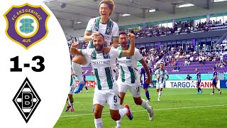 Erzgebirge Aue VS Borussia Mgladbach 13 Highlights  DFBPokal 20242025 [upl. by Aidualc]