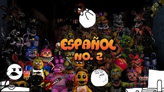 VOCES DE FNAF EN ESPAÑOL 2 v [upl. by Ibbie]