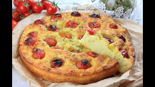 FOCACCIA PUGLIESE CON PATATE alta soffice ed ideale per essere farcita  LA RICETTA PERFETTA [upl. by Oiralednac238]