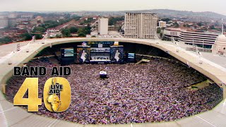 Live Aid The Whistlestop Tour Band Aid Highlights [upl. by Haney]