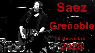 Saez 2023  full concert de Grenoble  multicam et audio HD  05122023 [upl. by Mokas996]