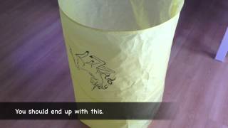 How to make a sky lantern [upl. by Hnah]