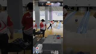 2024 IBF World Youth Championship  Official Practice BowlerX BrighterMags bowling reels shorts [upl. by Tan577]