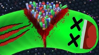 Slitherio AI 320000Score Epic Slitherio Gameplay slitherio 211 SmashIO [upl. by Horter]