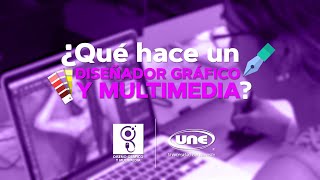 ¿Qué hace un Diseñador Gráfico y Multimedia [upl. by Howlond173]