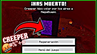 CREEPER EN EL NETHER ME HIZO ESTO  NOCTURLAND TFINAL 25 [upl. by Malim]