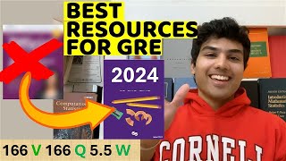 BEST STUDY MATERIALS FOR THE NEW GRE 2024 UPDATE [upl. by Froma]