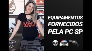 Equipamentos fornecidos pela Polícia Civil de SP [upl. by Asined758]