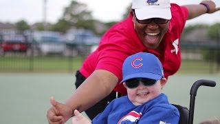 Cleary Family Playground  Houston TX  Landscape Structures  The Miracle League [upl. by Nwahsor95]