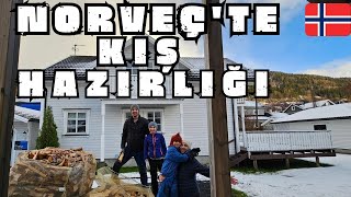 NORVEÇTE KIŞA HAZIRLIK NORVEÇTE YAŞAMnorway snow travel vlog gurbet [upl. by Nyrual]