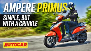 2023 Ampere Primus review  Performance range charging and more  First Ride  Autocar India [upl. by Nitsrek]