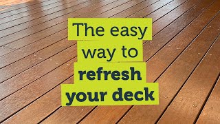 How To Quickly And Easily Refresh Your Deck With Cabots EasyDeck  Inspirations Paint [upl. by Limaj545]