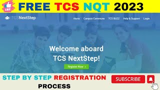 Tcs NQT 2023 Registration Process  Step by Step Process to apply for TCS Off Campus Explained🔥👍 [upl. by Faustus]