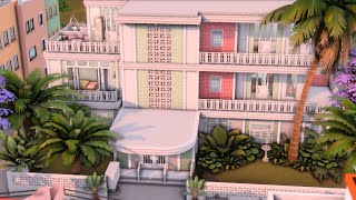 ⚡ Lovestruck Apartments  Sims 4 Speedbuild  No CC [upl. by Hubsher]