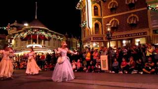 A Christmas Fantasy Parade 2011 in Disneyland Princess [upl. by Siva]