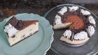 CHEESECAKE de OREO  Versión HORNEADA  Receta Fácil [upl. by Queenie]