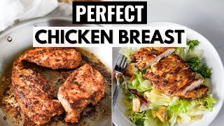 BEST Sautéed Chicken Breast Recipe  How to Cook Chicken Breasts in a Skillet🔥 [upl. by Omura]