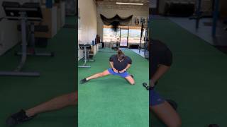 Eccentric Half Split Slide Out for Middle Split Development loadedstretching [upl. by Salahi]