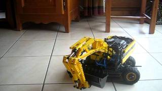 Pelleteuse LEGO Technic 4  Partie 1 [upl. by Arne365]