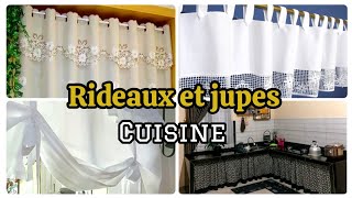 idées et astuces pour rideaux de cuisine et jupes lavabo [upl. by Khudari521]