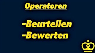 Die Operatoren BEWERTEN und BEURTEILEN erklärt SachurteilWerturteil  Geschichte Abitur 2023 [upl. by Ragas]