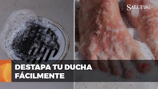 ✅ Solución casera para DESTAPAR la COLADERA de la DUCHA  Salud180 🌿 [upl. by Pomcroy662]