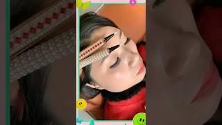 How to stick fake eyelashes perfectly 💖🎀  Powerful glue for fake eyelashes  glue pen for eyelashes [upl. by Hairam]