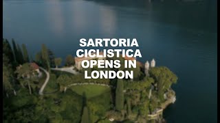 SARTORIA CICLISTICA OPENS IN LONDON  VIA ATELIER [upl. by Aiak]