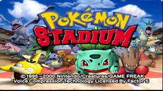 Nintendo 64 Longplay 057 Pokemon Stadium [upl. by Maghutte]