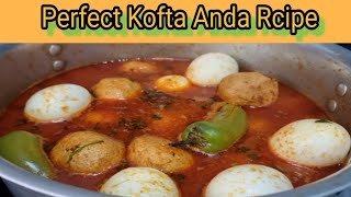 kofta anda curry recipe  anda kofta recipe  meat balls curry [upl. by Etrem628]