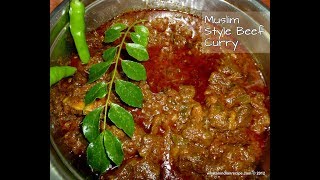 Muslim style beef curry recipe [upl. by Edora]