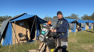 Lyndon Poskitt interviewed by Motorcycle Adventure Dirtbike TVs Nugget [upl. by Gaw367]