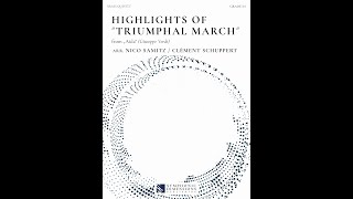 HIGHLIGHTS FROM quotTRIUMPHAL MARCHquot FROM AIDA Brass Quintet  Arr Nico Samitz  Clement Schuppert [upl. by Cyrus]